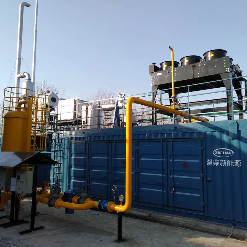 Генераторная установка на шахтном газе мощностью 1760 кВт
